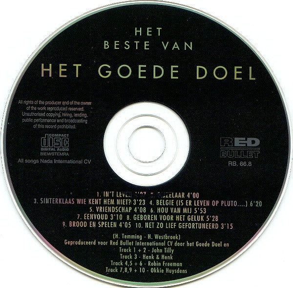 Het Goede Doel : Het Beste Van Het Goede Doel (CD, Comp, RP)