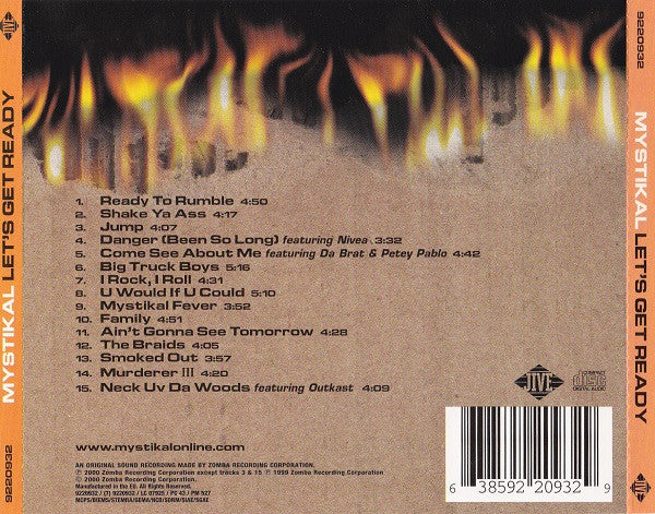 Mystikal : Let’s Get Ready (CD, Album)