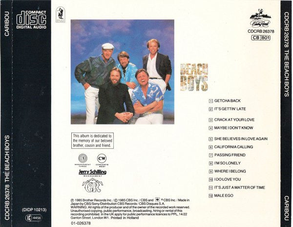 The Beach Boys : The Beach Boys (CD, Album)