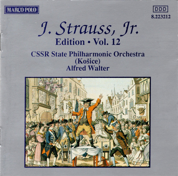 Johann Strauss Jr., Slovak Philharmonic Orchestra, Alfred Walter : J. Strauss, Jr.:  Edition • Vol. 12 (CD, Album)