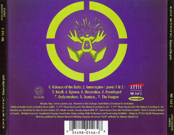 Eat Static : Science Of The Gods (CD, Album)