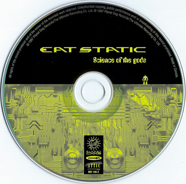 Eat Static : Science Of The Gods (CD, Album)