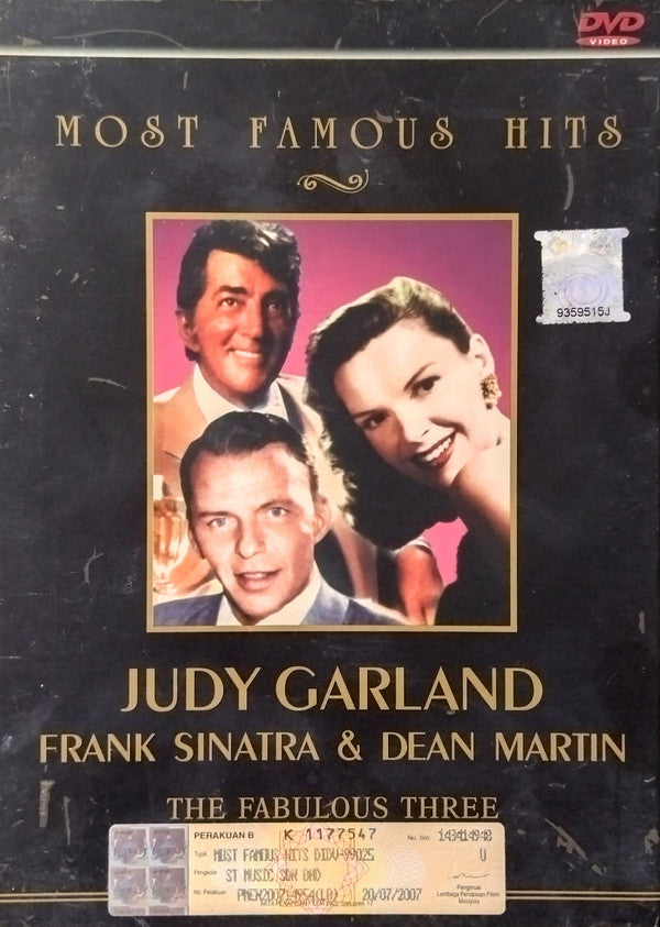 Judy Garland, Frank Sinatra & Dean Martin : Most Famous Hits: The Fabulous Three (DVD-V, NTSC)