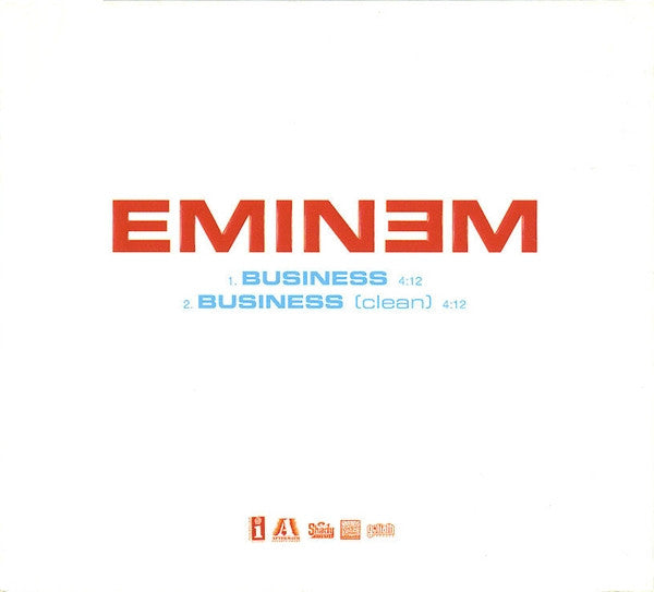 Eminem : Business (CD, Single, Promo, Dig)