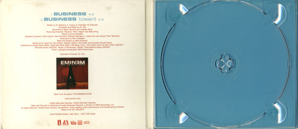 Eminem : Business (CD, Single, Promo, Dig)