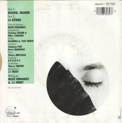 Nilda Fernandez : Madrid Madrid (7")