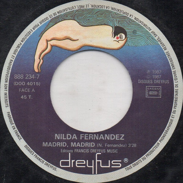 Nilda Fernandez : Madrid Madrid (7")