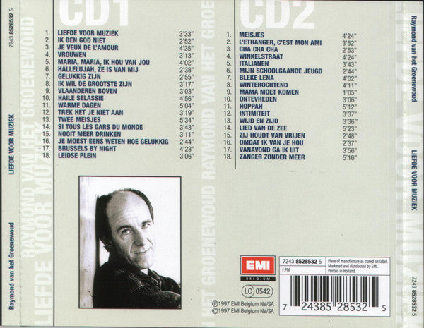 Raymond van het Groenewoud : Liefde Voor Muziek (2xCD, Comp)