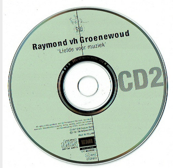 Raymond van het Groenewoud : Liefde Voor Muziek (2xCD, Comp)