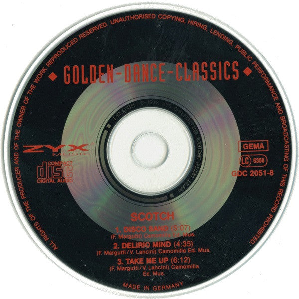 Scotch : Disco Band (CD, Maxi)