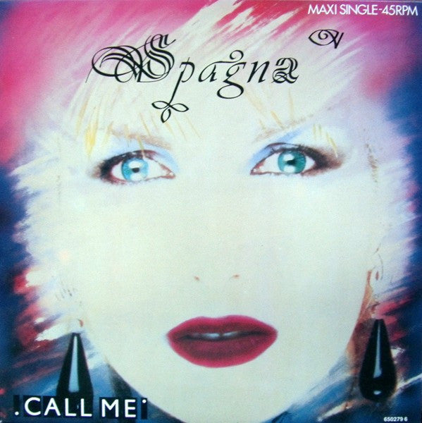 Ivana Spagna : Call Me (12", Maxi)
