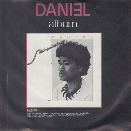 Daniel Sahuleka : Love To Love You (7", Single)