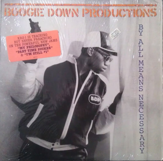Boogie Down Productions : By All Means Necessary (LP, Album, Hau)