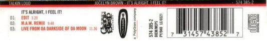 Nuyorican Soul Featuring Jocelyn Brown : It's Alright, I Feel It! (CD, Maxi)