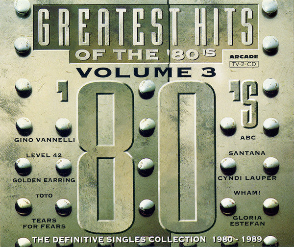 Various : Greatest Hits Of The '80's Volume 3 - The Definitive Singles Collection 1980 - 1989 (2xCD, Comp)