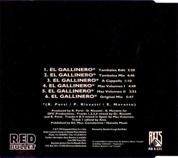 Ramirez : El Gallinero (CD, Maxi)