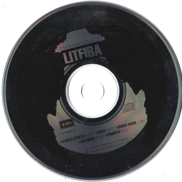 Litfiba : Introducing... Litfiba (CD, Promo)