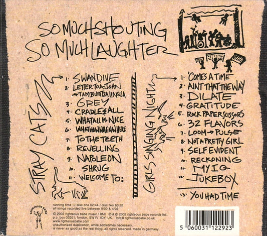 Ani DiFranco : So Much Shouting, So Much Laughter (2xCD, Album)