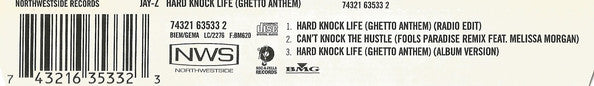 Jay-Z : Hard Knock Life (Ghetto Anthem) (CD, Single)