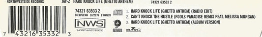 Jay-Z : Hard Knock Life (Ghetto Anthem) (CD, Single)