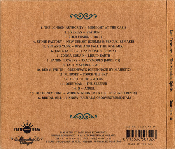 Various : Lost Treasures ~ The Mandala Spirits (CD, Comp, Mixed)