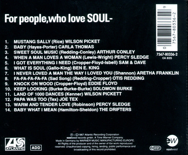 Various : That's Soul (CD, Comp, RE)