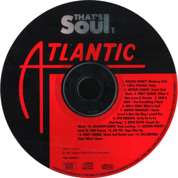 Various : That's Soul (CD, Comp, RE)