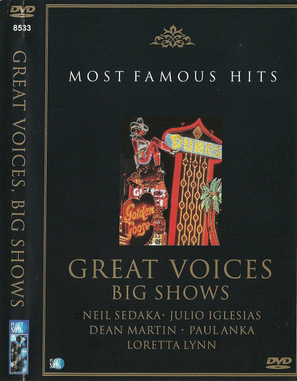Various : Great Voices Big Shows (DVD-V, PAL)