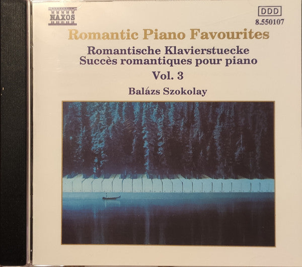 Balázs Szokolay : Romantic Piano Favourites Vol.3 (CD)