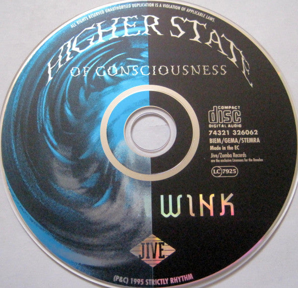 Josh Wink : Higher State Of Consciousness (CD, Maxi)