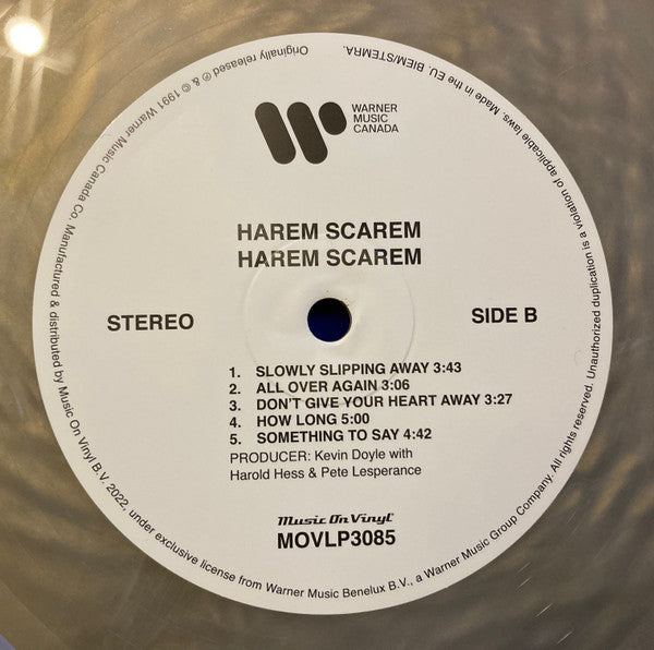 Harem Scarem : Harem Scarem (LP, Album, Ltd, Num, RE, Gol)