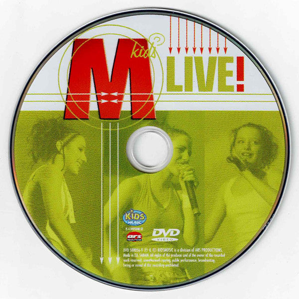 M-Kids : M-Kids Live! (DVD, Album)
