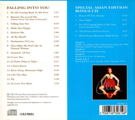 Céline Dion : Falling Into You (2xCD, Album, Ltd, Spe)