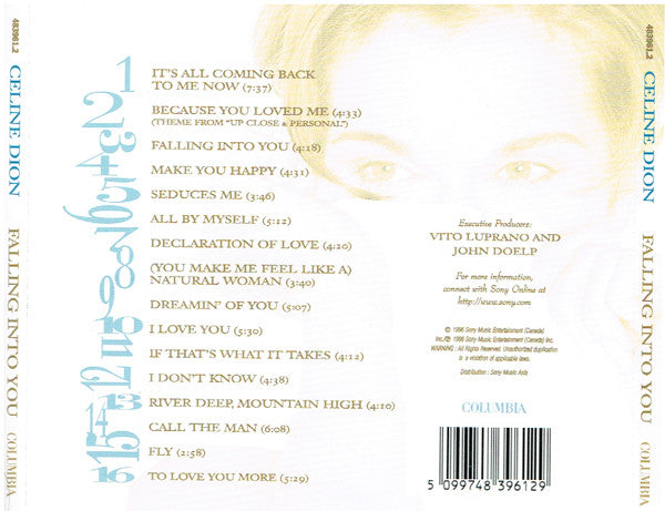 Céline Dion : Falling Into You (2xCD, Album, Ltd, Spe)
