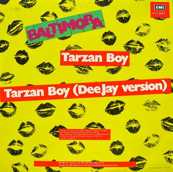 Baltimora : Tarzan Boy (12", Maxi)