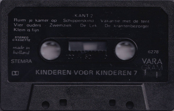 Kinderen voor Kinderen : Kinderen Voor Kinderen 7 (Cass, Album)