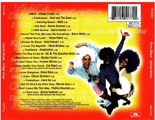 Various : Pure Disco (The Pure Collection) (CD, Comp)
