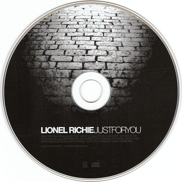 Lionel Richie : Just For You (CD, Album)