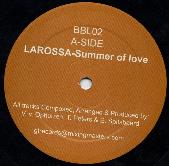Larossa (2) / GLX : Summer Of Love / Stranger (12")