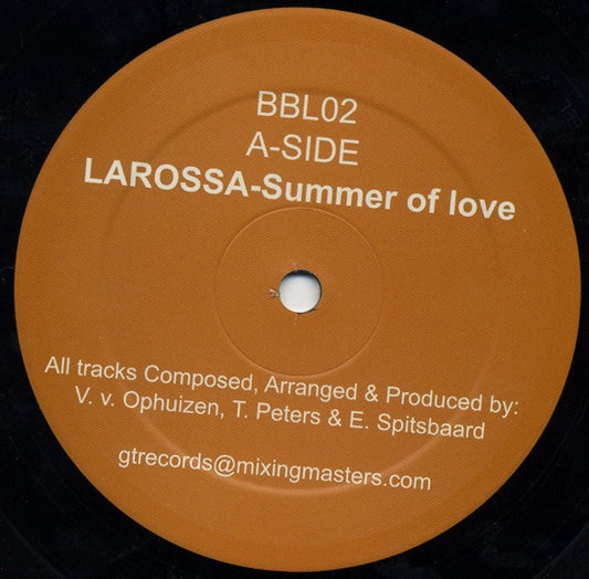 Larossa (2) / GLX : Summer Of Love / Stranger (12")