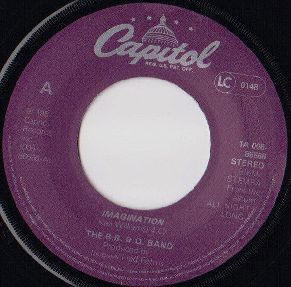 The Brooklyn, Bronx & Queens Band : Imagination (7", Single)