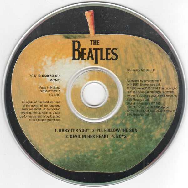 The Beatles : Baby It's You (CD, EP, Mono, RM, PM )