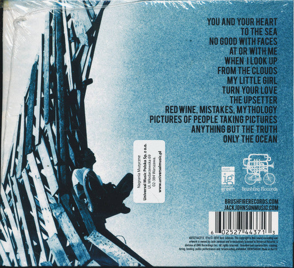 Jack Johnson : To The Sea (CD, Album, Dig)