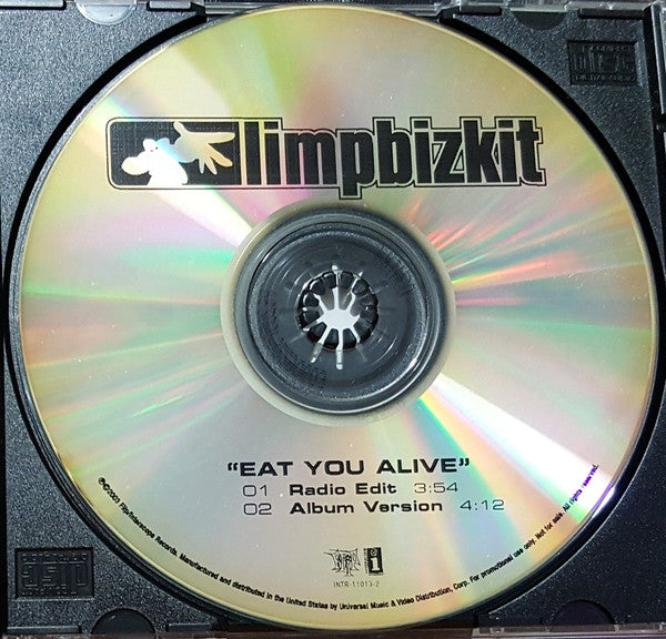 Limp Bizkit : Eat You Alive (CDr, Single, Promo)