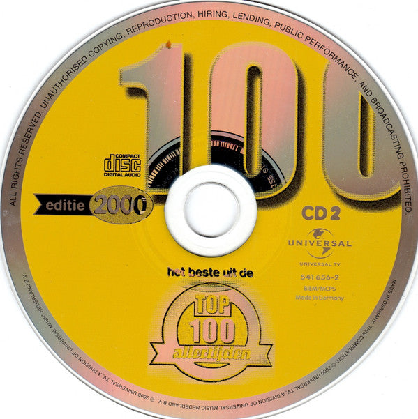 Various : Het Beste Uit De Top 100 Allertijden - Editie 2000 (2xCD, Comp)