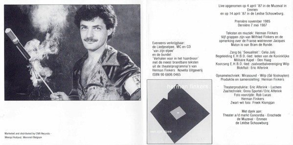 Herman Finkers : EHBO Is Mijn Lust En Mijn Leven (CD, Album)