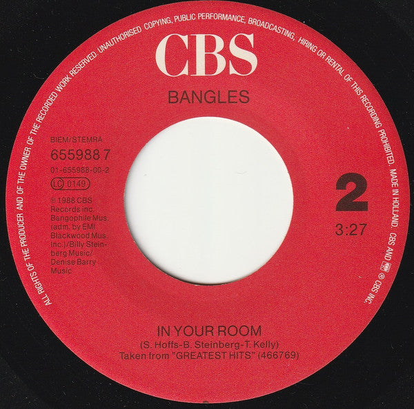 Bangles : Everything I Wanted (7", Single)