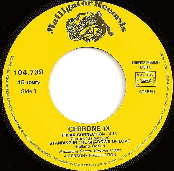 Cerrone : Freak Connection (7")