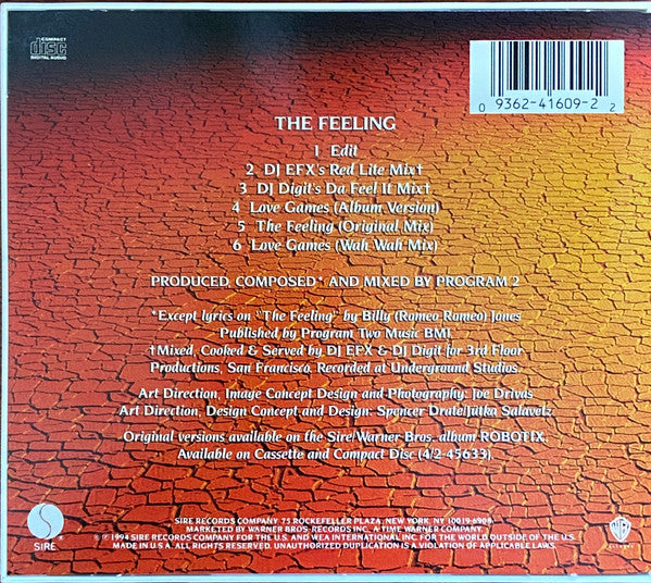 Program 2 : The Feeling (CD, Maxi)