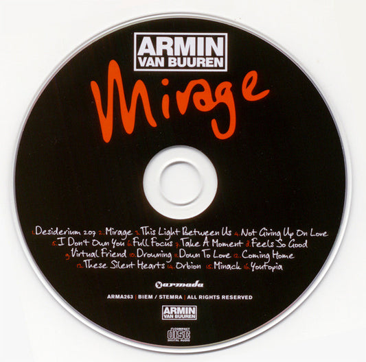 Armin van Buuren : Mirage (CD, Album)